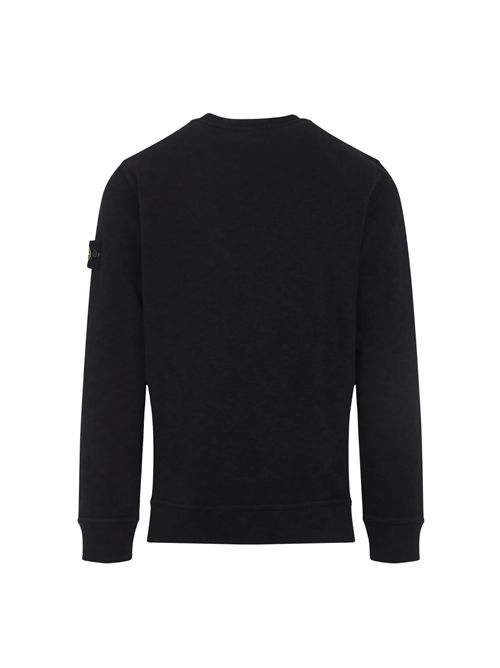 Felpa 6100053 in jersey di cotone garzato vanisé STONE ISLAND | 6100053S0238V0029